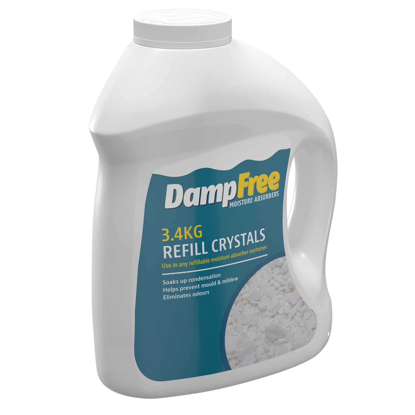 Moisture Absorber Refill Crystals 3.4kg